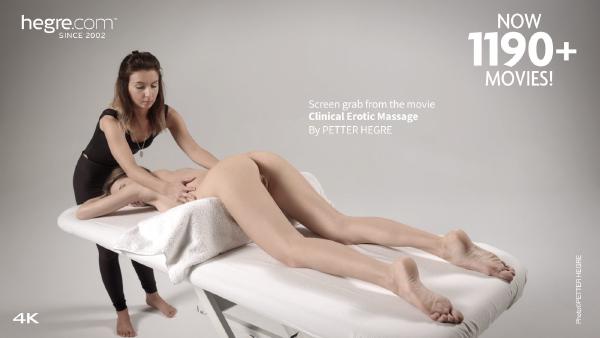 Skärmgrepp #1 från filmen Klinisk erotisk massage