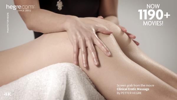 Skärmgrepp #2 från filmen Klinisk erotisk massage