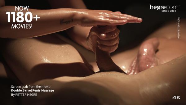 Screen grab #6 from the movie Double Barrel Penis Massage