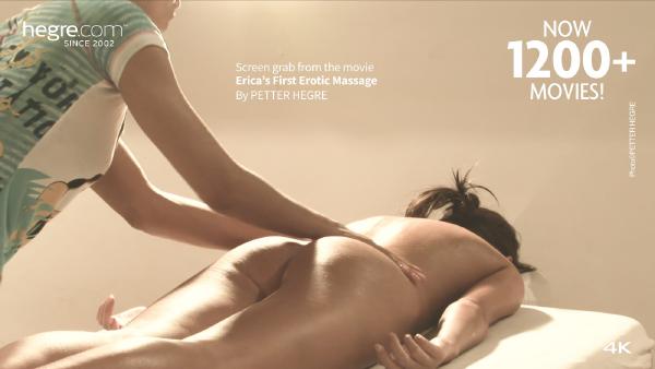 Screen grab #6 from the movie Erica’s First Massage