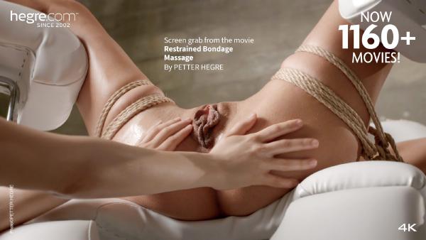Screen grab #2 from the movie Restrained Bondage Massage