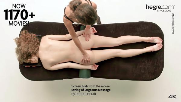 Screen grab #1 from the movie String Of Orgasms Massage