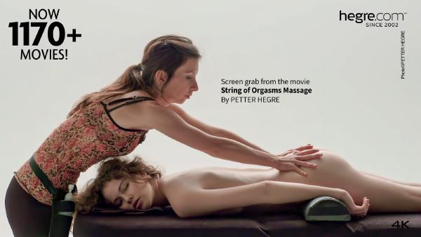 Screen grab #3 from the movie String Of Orgasms Massage